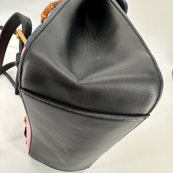 Gucci Queen Margaret Colorblock Leather Top-Handle/Backpack - Picture 11 of 14